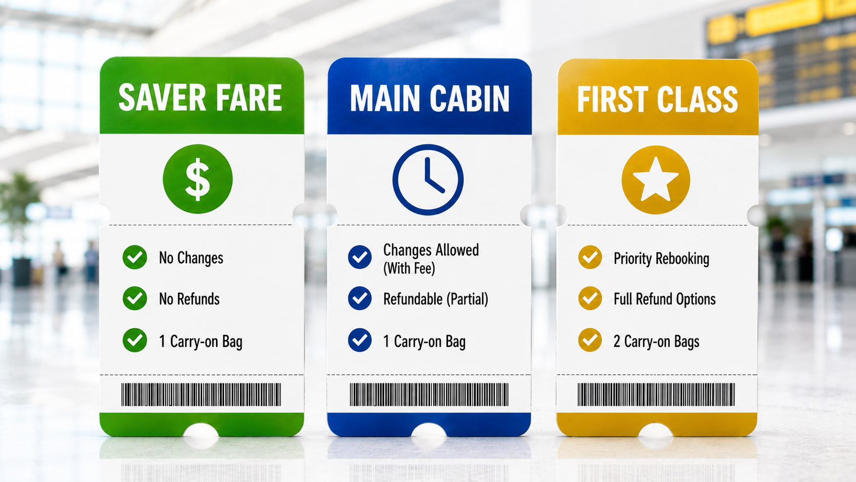 Alaska Airlines Saver Fare vs Main Cabin vs First Class