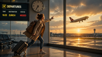 Swiss Air Missed Flight