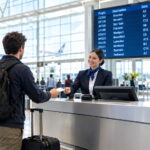 Missed Southwest flight status on airport departure board