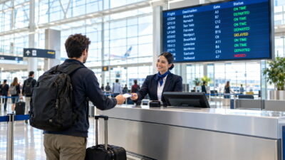 Missed Southwest flight status on airport departure board