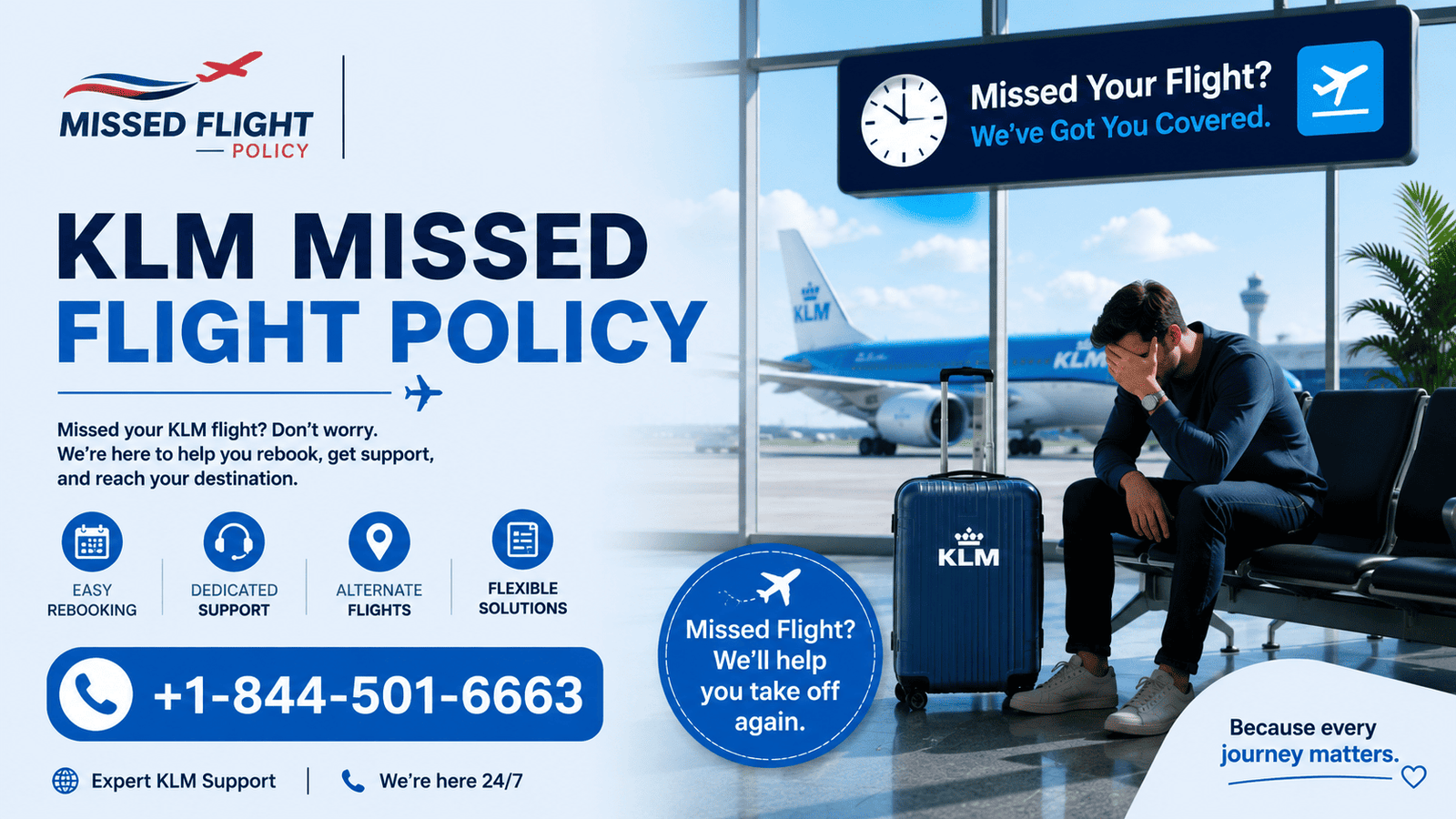 KLM Missed Flight Policies