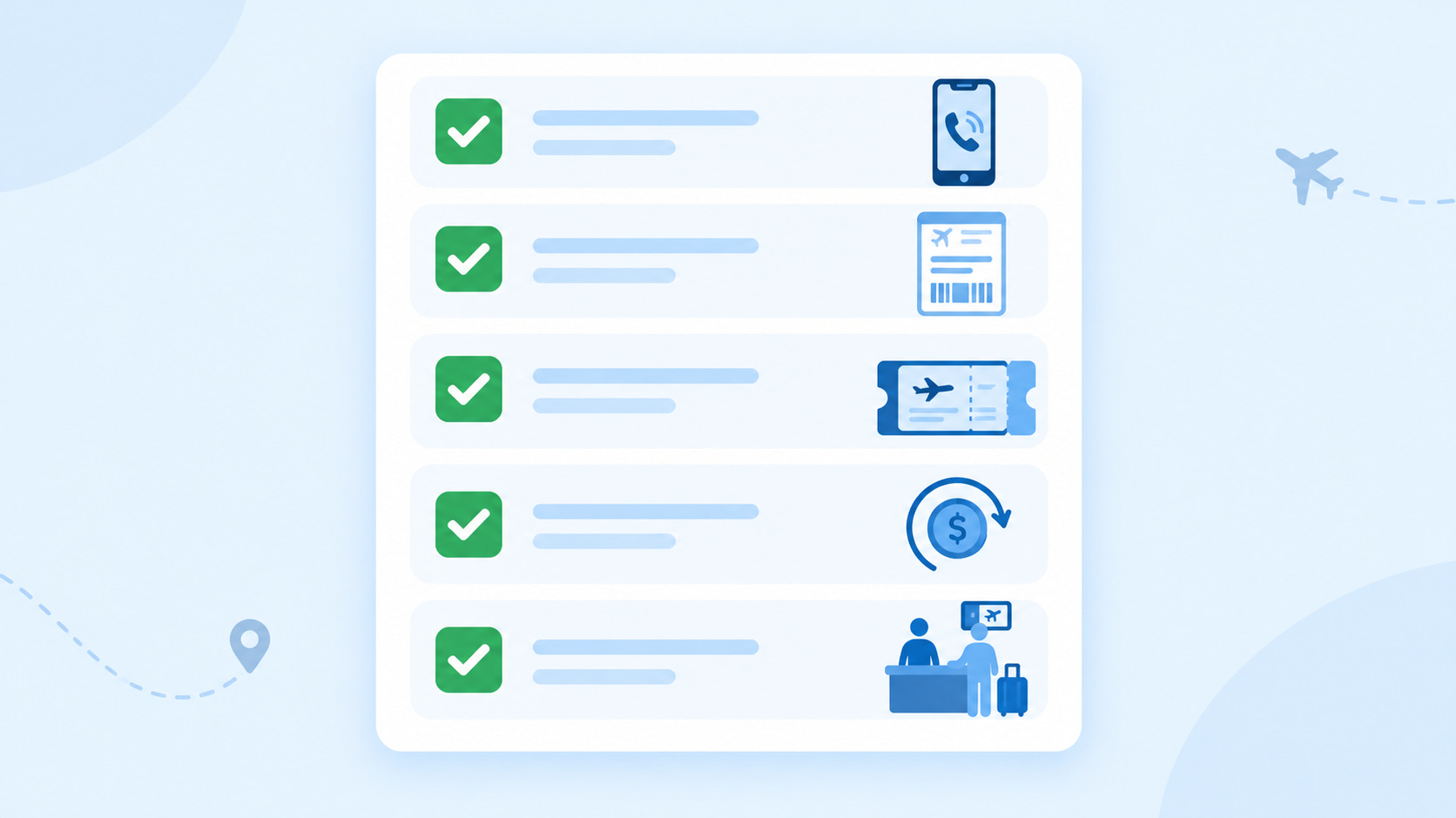 Checked-In Travel Checklist